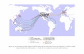 grafics de fibra optica v2 - mcrit.com · Mapa de conectividad mundial cables de fibra optica de alta velocidad. Nodos principales, por donde viaja la mayor cantidad de información