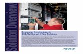 Total Access 3000 DSLAM Solution Overview - ADTRANportal.adtran.com/pub/Library/Product_Brochures/Default/Total... · DSL-specific line cards: ADSL, SHDSL, ... B MUX slots Managed