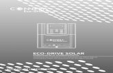 Eco-Drive Solar - vde.com.mx€¦ · MANUAL DE INSTALACIÓN ... FASES X VCA A HP (Kw) ... y cableado de alimentación Cuide que el gabinete sea instalado fuera de los rayos directos