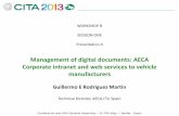 Management of digital documents: AECA Corporate intranet ...citainsp.org/wp-content/uploads/2016/02/WSHB1-P4fPPT2-Guillermo-E... · In AECA-ITV have to help to roadworthiness corporate