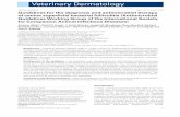 Vet Dermatol Guidelines for the diagnosis and ... · Guidelines for the diagnosis and antimicrobial therapy of canine superﬁcial bacterial folliculitis (Antimicrobial Guidelines