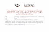 The Glasgow coma scale and evidence informed …usir.salford.ac.uk/39035/1/Glasgow Come Scale Manuscript Revised... · 1 Abstract Aims and Objectives This critical review considers