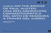 LULU ON THE BRIDGE DE PAUL AUSTER, UNA … · ... significado, narración de Paul Auster, ... remite a un sentido oculto, ... apéndice a La interpretación de los sueños de Sigmund