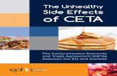The Unhealthy Side Effects of CETA - EPHAepha.org/.../12/EPHA-Booklet-The-unhealthy-side-effects-of-CETA.pdf · The Comprehensive Economic and Trade Agreement (CETA) between the EU