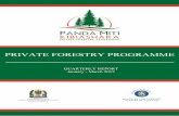 PRIVATE FORESTRY PROGRAMME · Table 7 Teak TGIS OSP plantations established in ... Tanzania’s Private Forestry Programme ... To increase the cultivation of high-quality trees and