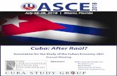 ASCE 8 201 - ascecuba.org · Nicolás Sánchez, Professor Emeritus, College of the Holy Cross, Worcester, MA and Michael Gendre, "The Role of Fake News in the Genesis of the Cuban