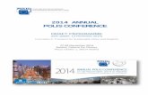 2014 ANNUAL POLIS CONFERENCE · Pierre Serne, Vice‐President with responsibility for Transport and mobility, Île‐de‐France: ... , Joan Cantera, FGC (Ferrocarrils de ...