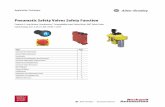 Pneumatic Safety Valves Safety Function Application ... · to PLC Status to PLC Status to PLC. Rockwell Automation Publication SAFETY-AT130B-EN-P - August 2016 7 Pneumatic Safety