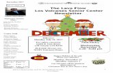 Vol. 27 Issue 12 The Lava Flow Los Volcanes Senior … · This is Los Volcanes intergenerational event. We invite the kids next door to come and sing holiday carols and enjoy a visit