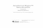 JavaServer Pages™ Specification - Oracledownload.oracle.com/otn-pub/jcp/jsp-2.2-mrel-oth-JSpec/jsp-2_2... · iv JavaServer Pages 2.2 Speciﬁcation b With respect to any patent