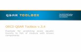 OECD QSAR Toolbox v.3 - Laboratory of …oasis-lmc.org/media/70771/Tutorial_12_TB 3.4.pdf · The OECD QSAR Toolbox for Grouping Chemicals into Categories 2115.07.2016 21 ... The OECD