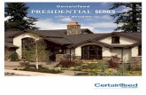 CertainTeed - Select Home Exteriors · 11 specifications † Two-piece laminated fiber glass-based construction † Distinctive sculpted, rustic look † 355 lbs. per square CertainTeed