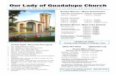 Our Lady of Guadalupe Church - uploads.weconnect.comuploads.weconnect.com/mce... · Sunday Masses / Misas Dominicales Weekday Masses / Misas entre Semana: Confessions / Confesiones: