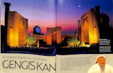 Historia National Geographic #68 - Clionotas - Website …clionotas.com/lecturas/medieval/alta/mongoles.pdf · una sola nube en ese momento y en su ... inspirada en la caza de anima