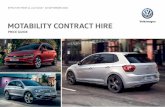 M OTABILITY CONTRACT HIRE - volkswagen.co.uk · page 14 passat page 16 passat estate page 18-19 t-roc page 20-23 tiguan page 24 touran page 26 sharan page 28 adblue ...