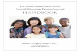 Special Education Paraprofessional HANDBOOK · Introduction Dear Special Education Paraprofessional: Welcome to the Los Angeles District’s Division of Special Education.As a special