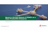 Mexico’s Energy Reform & PEMEX as a State …ri.pemex.com/files/content/PEMEX_20150112.pdf · 12.35 13.16 14.35 17.1 17.22 PEMEX Statoil Total Exxon Eni Conoco BP Shell Chevron