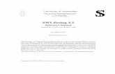 SWI-Prolog 3 - SWEETsweet.ua.pt/delfim/cadeiras/ipl99/refman.pdf · logic programming and other programming paradigms (such as the objectoriented XPCE environment [Anjewierden & Wielemaker,
