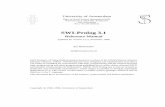 SWI-Prolog 3 - cs.fsu.educap5605/swi-prolog/refman.pdf · logic programming and other programming paradigms (such as the object oriented XPCE environment [Anjewierden & Wielemaker,