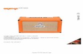 Orange-CR120C-Manual-1 - casaveerkamp.net · Atlanta, GA 30341 USA Tel: 1-404-303-8196 Fax: 1-404-303-7176 info@orangeusa.com MANUAL DEL USURIO . CR120C ... Este amplificador Orange
