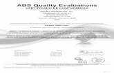 ABS Quality Evaluations - prosertek.com · obligatorio notificar, por escrito a ABS Quality Evaluations, Inc., de cambios significativos en el sistema de gestión o sus elementos.