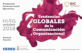 Tendencias 01/05 GLOBALES - eicomunicacion.com · El Programa “Tendencias globales de la Comunicación Organizacional” es un curso de alta especialización diseñado para: ...