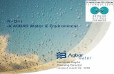 R+D+i in AGBAR Water & Environment - V Foro Mundial del Agua · 16/3/2009 · NOTE: Public sector (Aigües Ter Llobregat, Cassa, Emasesa, Emasa, Emacsa, Canal Isabel II, etc.): 13