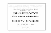 Round 2 showcards - meps.ahrq.gov · medical expenditure panel survey household component main study blaise/wvs spanish version show cards panels 17, 18, and 19 january 2014