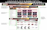 A.S.G.A.R.D. STYLE GUIDE PORTAL NAVIGATION QUICK …. Style Guide Portal... · Links to User Guides and How-To-Videos RETAIL SIGNAGE & MARKETING TOOL KITS Enter Keywords ... Spider-Man