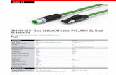 BECKHOFF New Automation Technology Page 1 of 3 · Revision 2.4 ZK1090-6191-3xxx | EtherCAT cable, PVC, AWG 26, fixed installation M12, plug, straight, male, 4-pin, D-coded – RJ45,