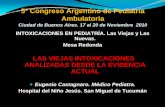 5º Congreso Argentino de Pediatría Ambulatoria · yDudoso: salicilatos, amitriptilina, dextropropoxifeno, digoxina, fenitoína, piroxicam. C. A. ASOCIADO a LAVADO GASTRICO yIntoxicación