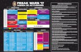 freak wars ‘17 · Canción de hielo y fuego: the miniature game. Arte y gestion de un gran proyecto (Duración 120 minutos) Marc “Pintura ...