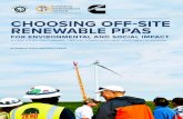 Choosing Off-Site Renewable PPAs For ... - rmi.org · by roberto zanchi and rachit kansal c r o c k y m o u n t a i n e i n s ti u t business renewables enter ktsae choosing off-site