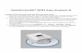 AutoDoctor007 WIFI Auto Scanner II - madcogz.com WIFI Auto Scanner II... · The chip of AutoDoctor007 WIFI Auto Scanner II is ARM chip. ... Usage of the ScanMaster-ELM: ... you will