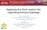 Applying the Paris system for reporting Urinary Cytology · Applying the Paris system for reporting Urinary Cytology ... –Outline of the Paris System for Reporting Urinary Cytopathology