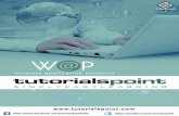 WAP - tutorialspoint.com · WAP 1 WAP is the de facto worldwide standard for providing Internet communications and advanced telephony services on digital mobile phones, pagers, personal