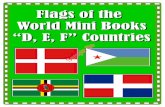 Flags of the World Mini Books “D, E, F” Countrieswatermark.currclick.com/pdf_previews/34270-sample.pdf · Ingefaerkage ( )Gingerbread Serves 2 • 1 cup soft butter • 1 cup