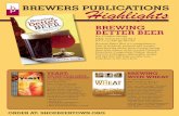 BREWERS PUBLICATIONS Highlights - … TO BREW John J. Palmer ISBN: 0-937381-88-8 6 x 9, 368 pp, $19.95 Everything needed to brew beer right the first time, introduced in an …