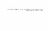 Continuity of the Lyapunov Exponents of Linear Cocycles · Continuity of the Lyapunov Exponents of Linear Cocycles Pedro Duarte Universidade de Lisboa Silvius Klein ... Continuity