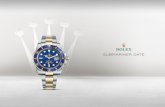 Orologio Rolex Submariner Date: Rolesor giallo ... · ridisegnata, l’elegante quadrante con indicatori delle ore luminescenti, la ... Perfetti in qualunque contesto, sott’acqua
