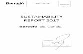 SUSTAINABILITY REPORT 2017 - barcelo.com REPORT_tcm7-117692... · minutos del exótico Algarve portugués, cercano a los puntos de interés de la provincia de Huelva y bien comunicado