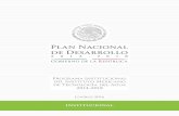Programa Institucional del Instituto Mexicano de ... PIIMTA 2016.pdf · seis objetivosque están alineados al Programa Sectorial de Medio Ambiente y Recursos Naturales y ... de la
