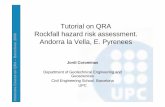 Tutorial on QRA Rockfall hazard risk assessment. Andorra ...· Rockfall hazard risk assessment. Andorra