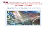 MANUAL DEL CONDUCTOR - Free DMV Practice Test for … · del conductor, el pasajero, el ... En resumen, Vision Zero requiere del esfuerzo de los conductores, ... Este manual proporciona