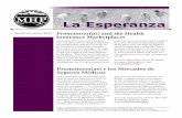 MHP La Esperanza - mhpsalud.org · recurso para los miembros de la comunidad en el intento ... porque son miembros de confianza de la comunidad del Valle del Río Grande ... publicado