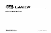 Archived: LabVIEW QuickStart Guide - National Instruments · in the LabVIEW QuickStart Guide to learn how to build LabVIEW programs for data acquisition and instrument control. You