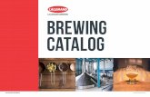 BREWING CATALOG - candangobrau.com.br · who we are lallemand brewing is a division of lallemand inc., a global leader in the development, production and marketing of yeast, bacteria