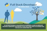 Full Stack Developer - zemsania.com · desarrollo de aplicaciones, generalmente en unos o dos stacks, tanto en su vertiente Front- ... Diseño Workflow. HTTP/HTML5 Protocolo HTTP,