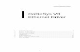 CoDeSys Automation Alliance: CoDeSys V3 Ethernet Driver · CoDeSys V3 Ethernet Driver GP-Pro EX Device/PLC Connection Manual 3 1 System Configuration The system configuration for