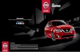 SENTRA - Nissan Canada · Sentra SR Turbo over 50% more horsepower than other Sentra models.1 Grip the leather-wrapped steering wheel as the stiffer suspension and 17" aluminum-alloy